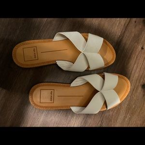 Dolce vita white sandal size 5.5 worn once